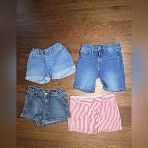 Girls Size 10 Shorts Lot, Old Navy, Childrens Place, Faded Glory, SO.